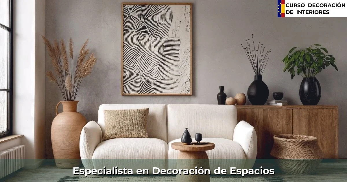 Especialista en Decoración de Espacios